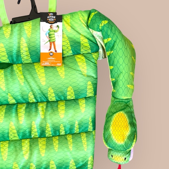NWT- HYDE AND EEK- kids snake costume- Ages 3+/one size fits most - Picture 2 of 9